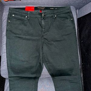 Jennifer Lopez skinny jeans (dark green)